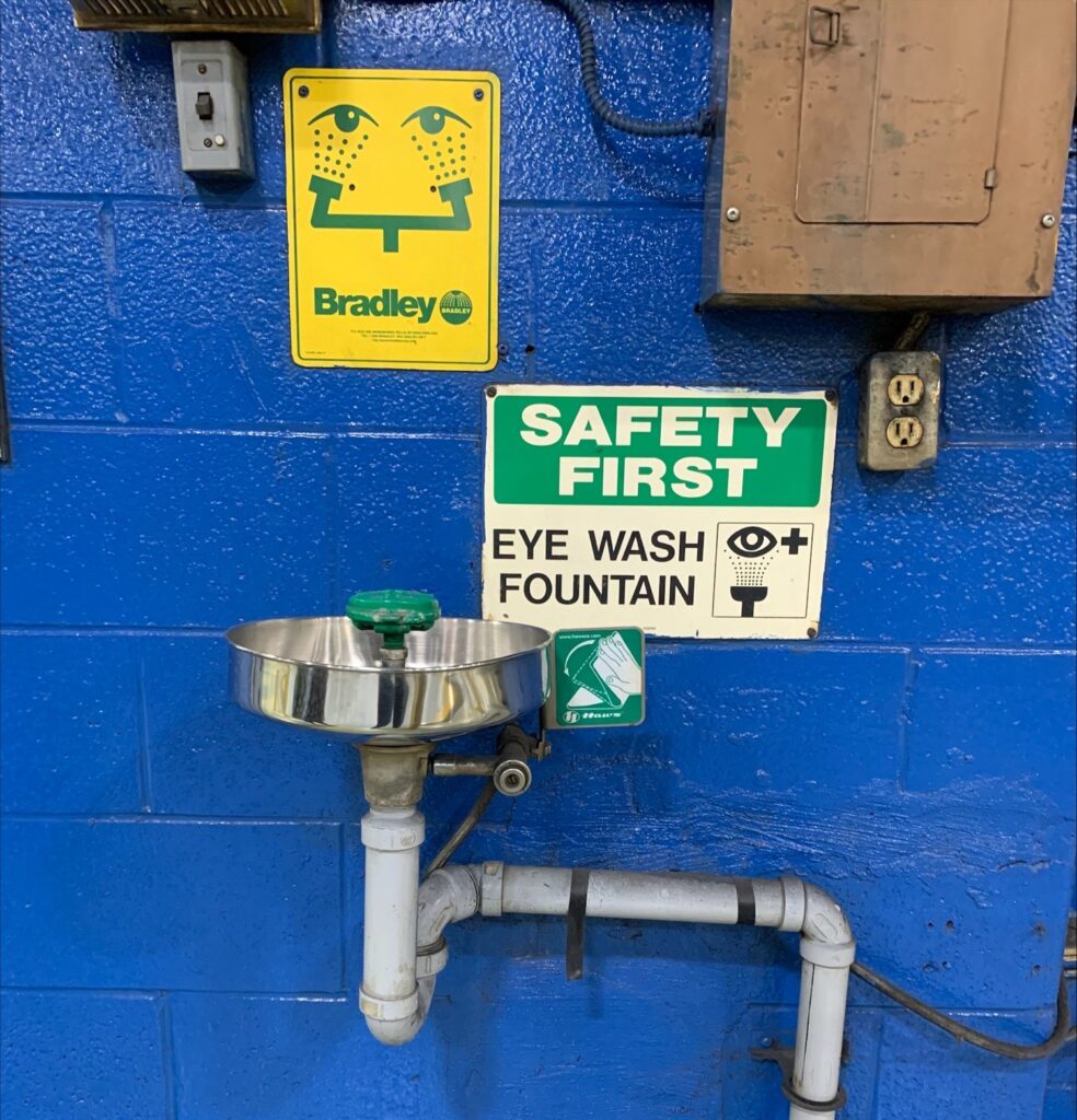 Eye Wash Stations 1