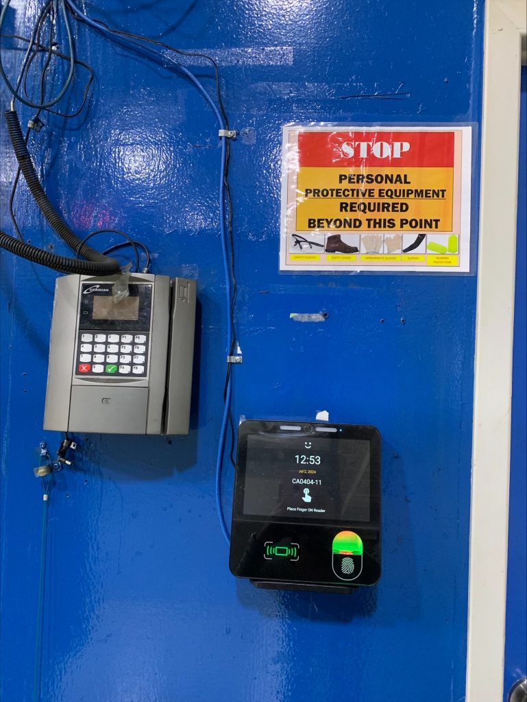 Swipe In - Out System